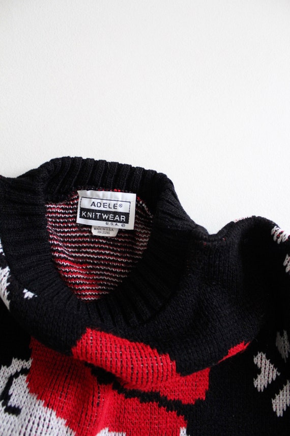 Christmas bear sweater | vintage Adele sweater | … - image 3