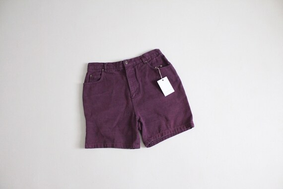 Purple Denim Short Dark Purple Shorts 