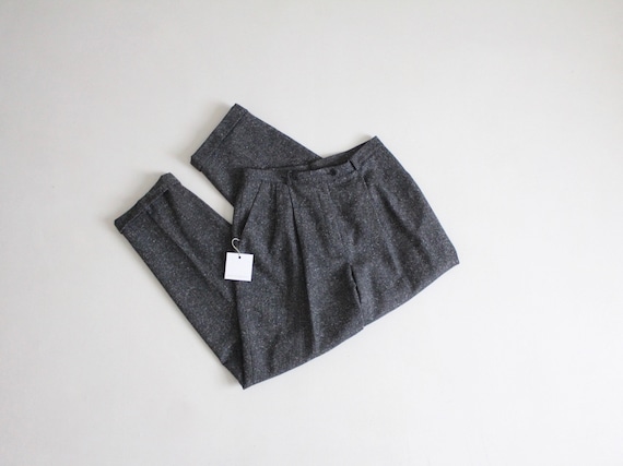 vintage Ralph Lauren trousers | flecked wool pants