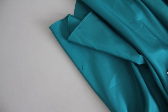 turquoise party skirt | full blue skirt | shiny m… - image 5