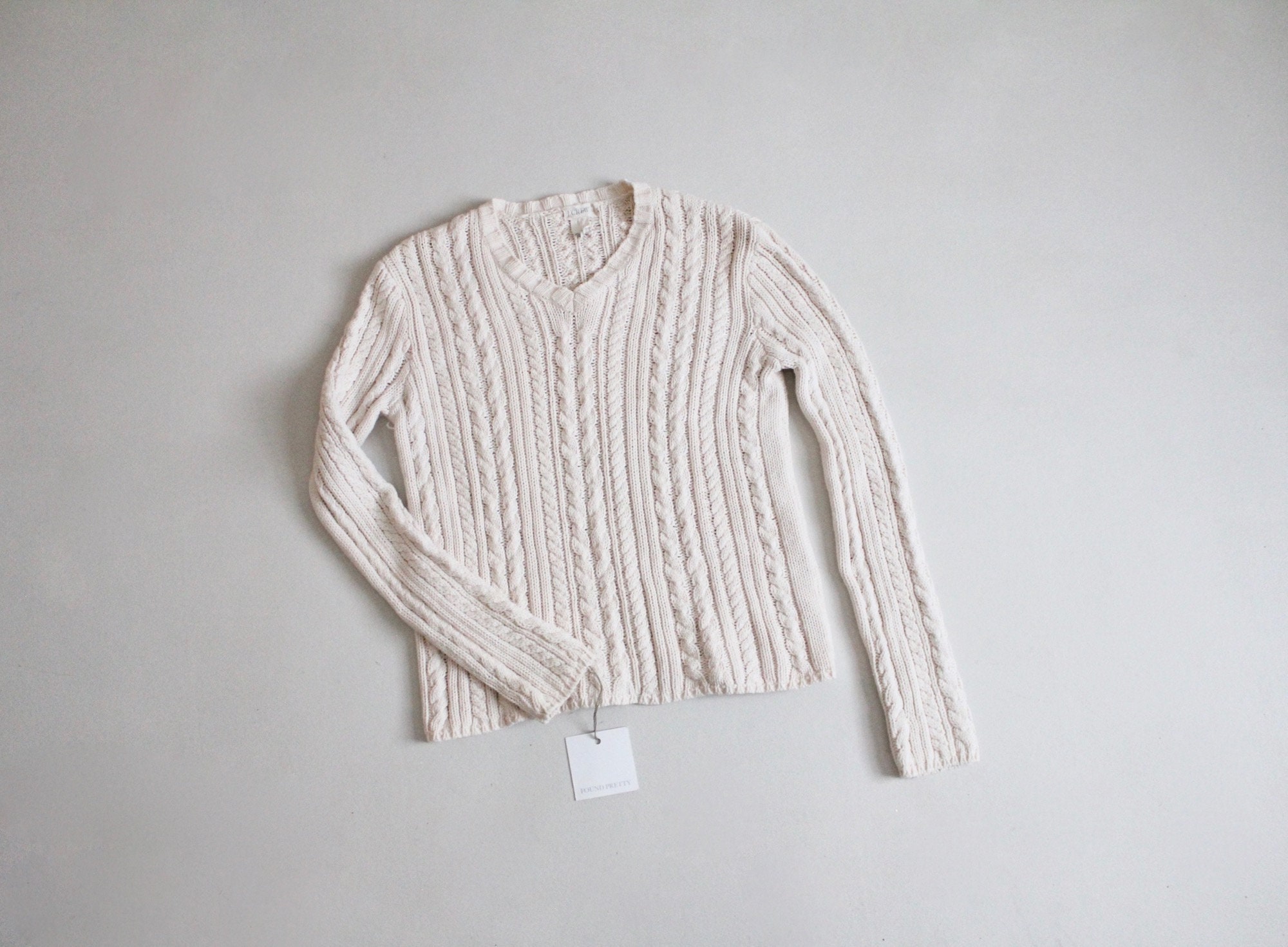 j crew cable knit sweater