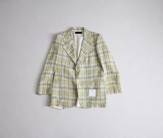 vintage Pierre Cardin sportcoat | men's plaid spor