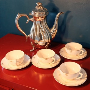 French Vintage Coffee cup set