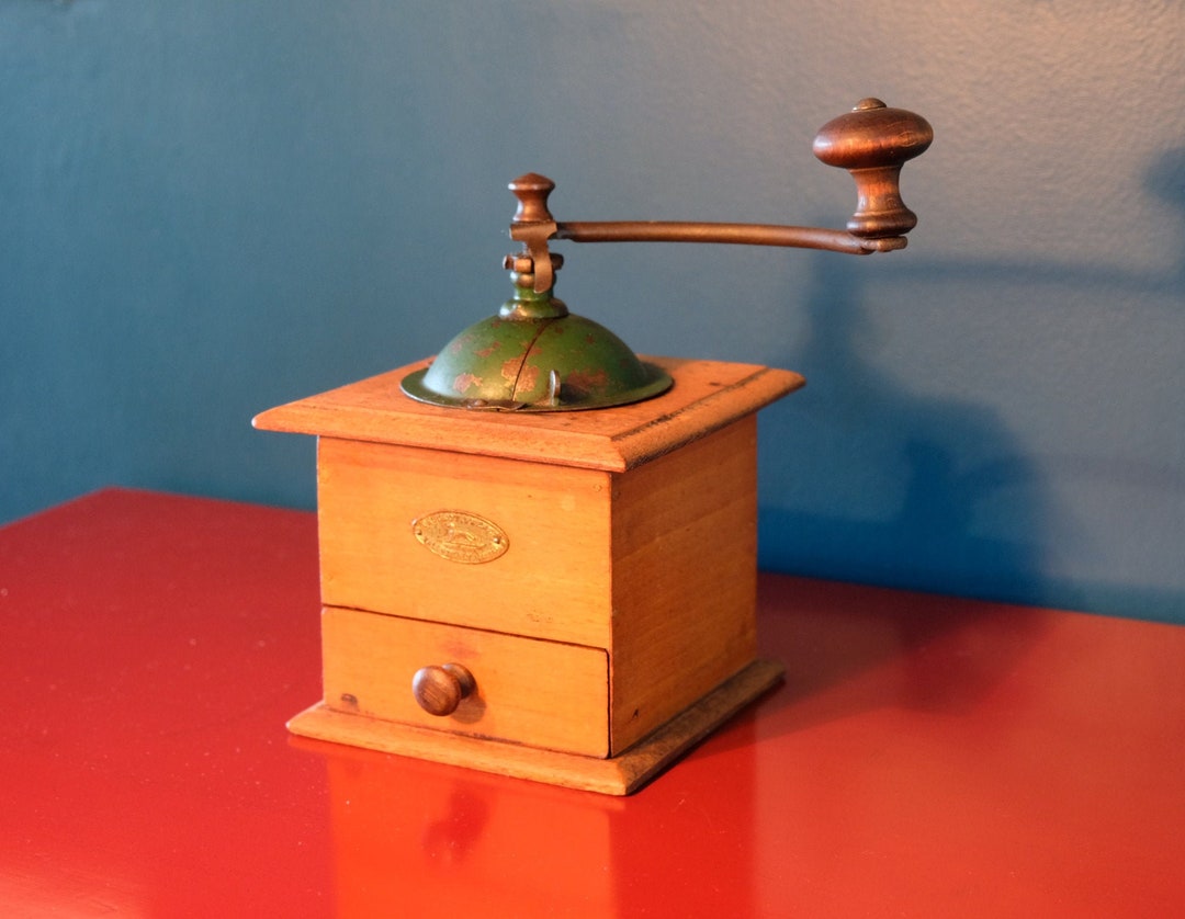 French Vintage Coffee Mill Etsy