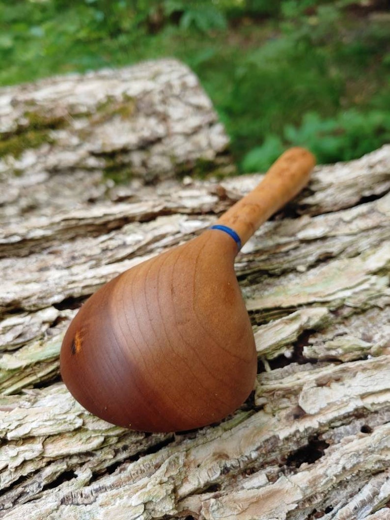 Handmade wood scoop Unique coffee scoop.