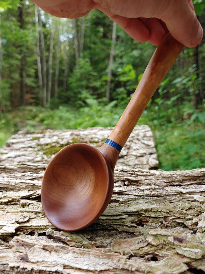 Handmade wood scoop Unique coffee scoop.