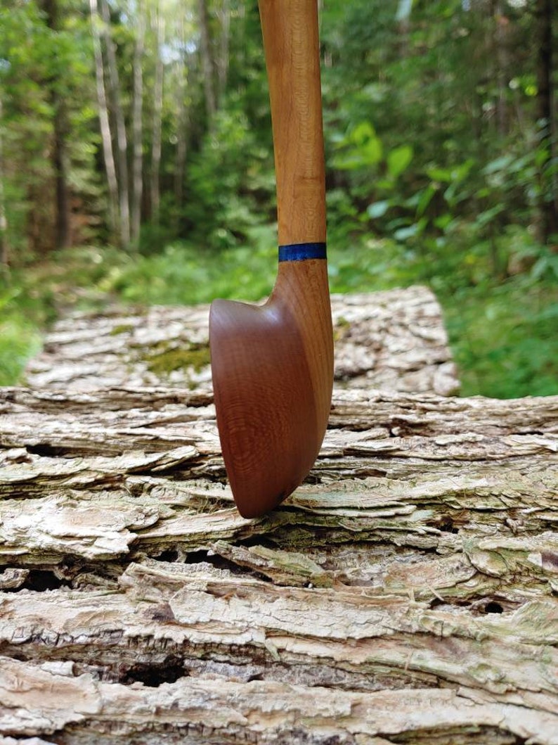 Handmade wood scoop Unique coffee scoop.