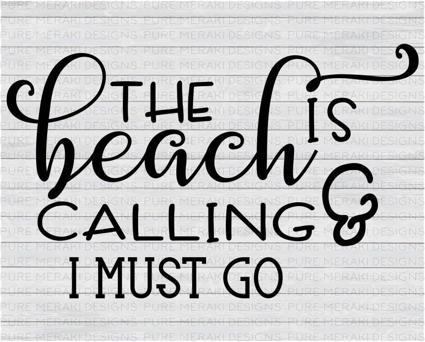 Download Beach SVG Beach is Calling SVG Summer SVG Beach Life Beach ...
