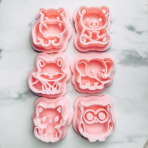 Animal Polymer Clay Cutter | Embossed Clay Cutter | Polymer Earring Clay Cutter