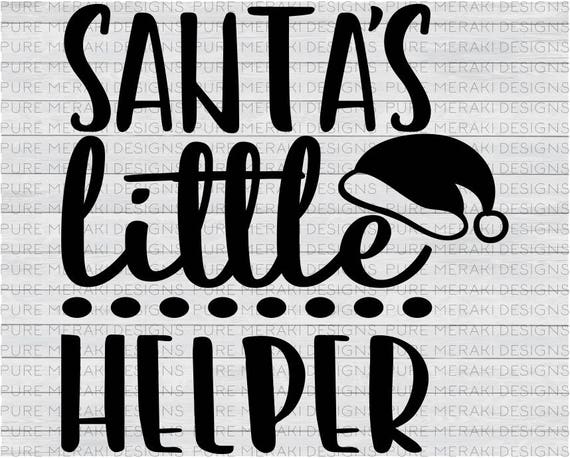 Download Santa S Little Helper Svg Elf Svg Winter Svg Kids Svg Etsy PSD Mockup Templates