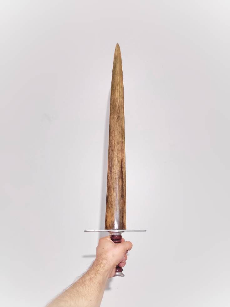 Sword made of real swordfish nose metal and bones. Taxidermy. | Etsy