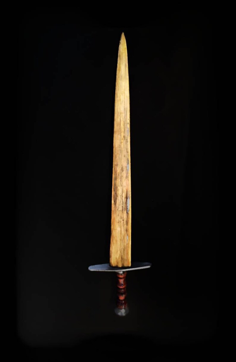 Sword made of real swordfish nose metal and bones. Taxidermy. Etsy