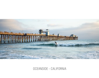 Postcard - Oceanside, California (Pack of 4)