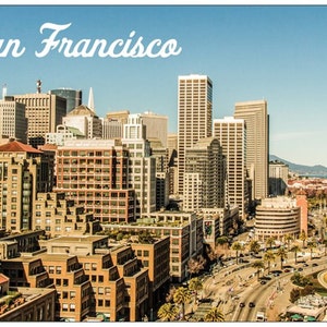 Postcard - San Francisco (Pack of 4)