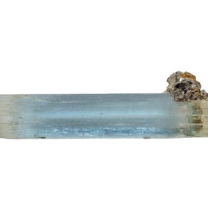 Cristallo di acquamarina naturale molto raro 135 carati (72x15x13mm /