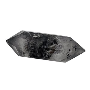Quarzo Shaman Doppia Terminazione 21cts Punta di Taglio / 30 x 9 mm / Incluso, Trasparente /