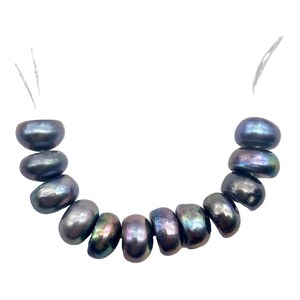 Rainbow Peacock Pearls | 8x4-7x5mm | 12 Pearls |