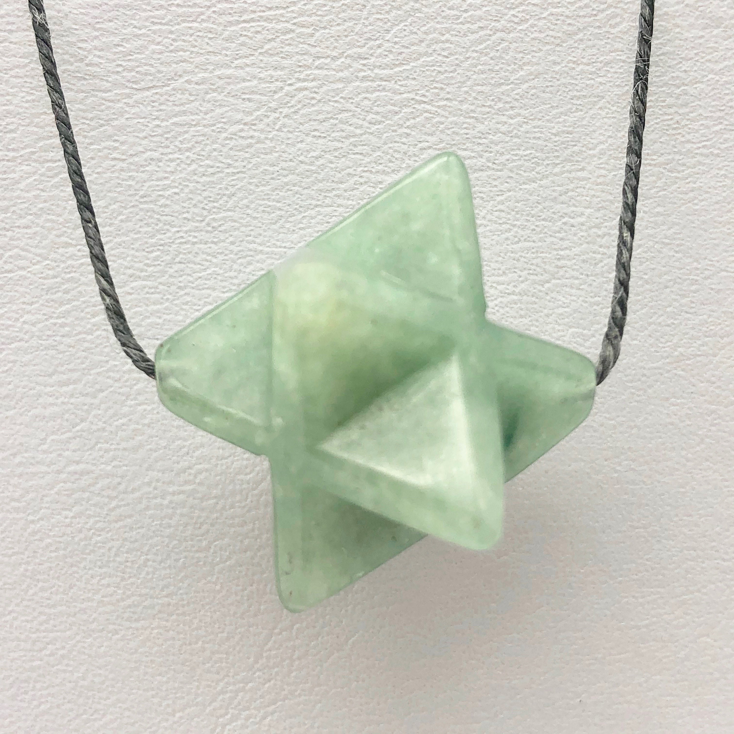 Kabbalah 2 Aventurine Merkabah Star Beads Etsy