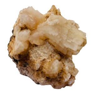 Heulandite 94g Esemplare da esposizione naturale / 58x52x32mm / Rosa Bianco / 1 esemplare /