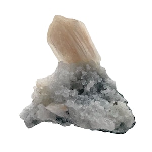 Stilbite 13g Cristallo da collezione / 35x30x22 / Rosa Bianco / 1 esemplare /