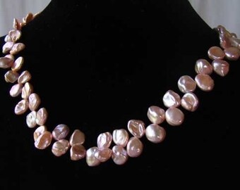 7 Natural Peach Head Drilled Stick FW Pearl Beads 7244 7 Natural Peach Head Drilled Stick FW Pearl Beads 7244