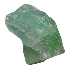 Calcite 69g Cristallo espositivo rettangolare / 45x31x31mm / Verde / 1 esemplare espositivo /