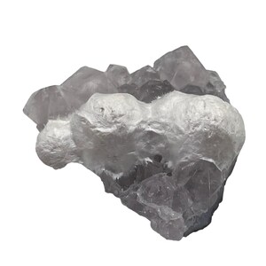 Mordenite Stilbite Naturale 77ct Cristallo da Collezione / 19x30x28mm / Bianco, Trasparente / 1 Esemplare da Esposizione