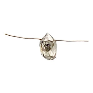 0.19cts Natural Champagne Diamond Briolette Bead | 4X2mm | 1 Diamond |