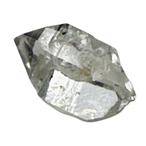 Diamante Herkimer 2ct Cristallo naturale / 10x8x7mm / Trasparente / 1 esemplare da esposizione /