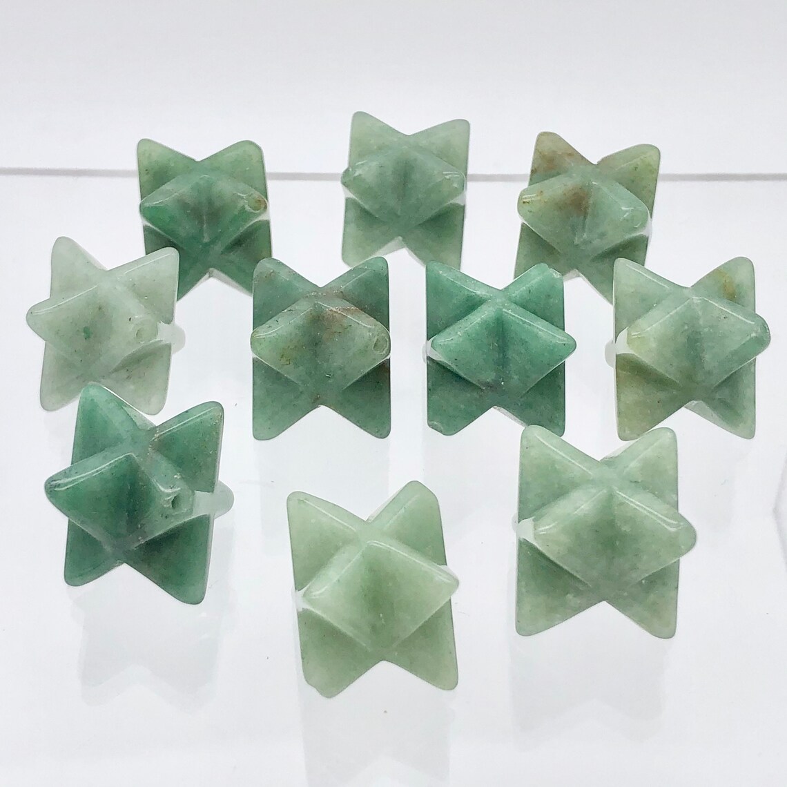 Kabbalah 2 Aventurine Merkabah Star Beads Etsy