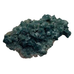 Heulandite con cristallo di caledonite / 2,2 g / 55x33x26 mm / Verde / 1 esemplare /