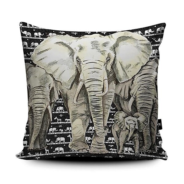 Elephant Cushion Etsy UK