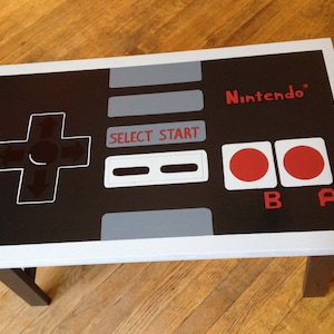 Custom Painted NES Nintendo Controller Coffee Table image 2