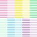 Printable Stripes Pattern Paper