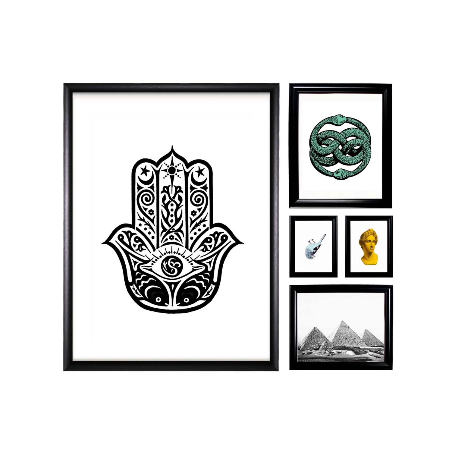 Printable Poster Wall Hanging Hamsa 18x24 / 11x17 / 8.4x11 Etsy