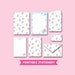 Printable Stationery Set Stars Notes / Card / Gift Tag / Envelope - Etsy