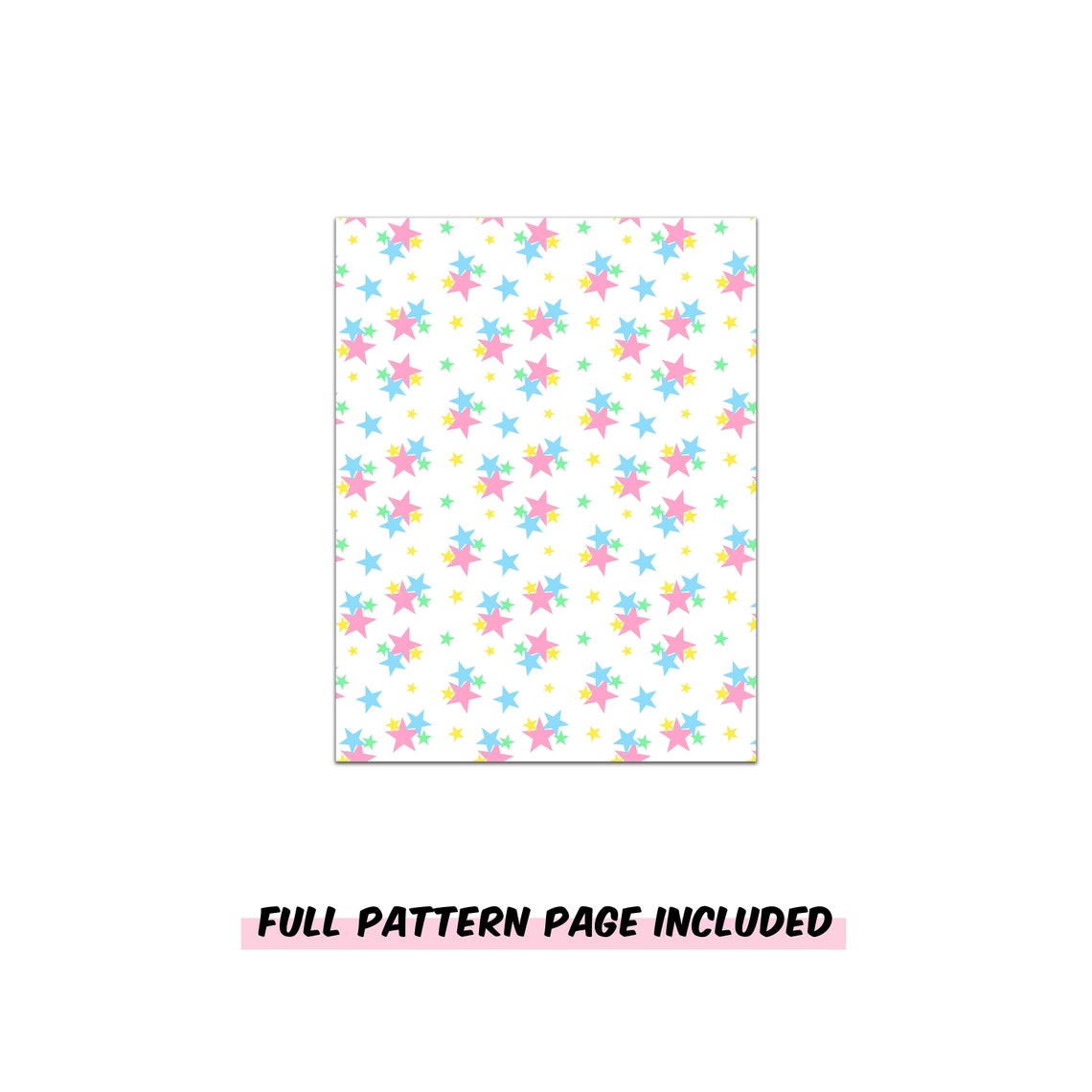 Printable Stationery Set Stars Notes / Card / Gift Tag / Envelope - Etsy