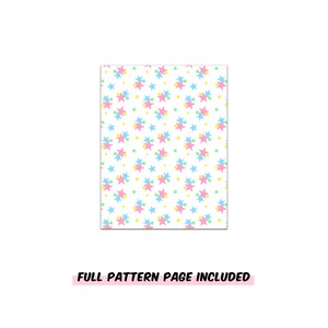 Printable Stationery Set - Stars - Notes / Card / Gift Tag / Envelope ...