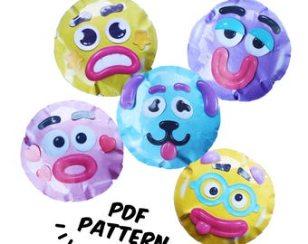 Printable Paper Viral Squishy Smushers, Interactive Paper Squishy Templates, DIY Kids Craft, Moveable Paper Toy PDF