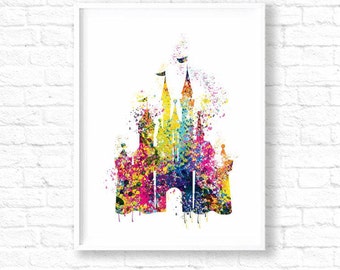 Download Disney watercolor | Etsy