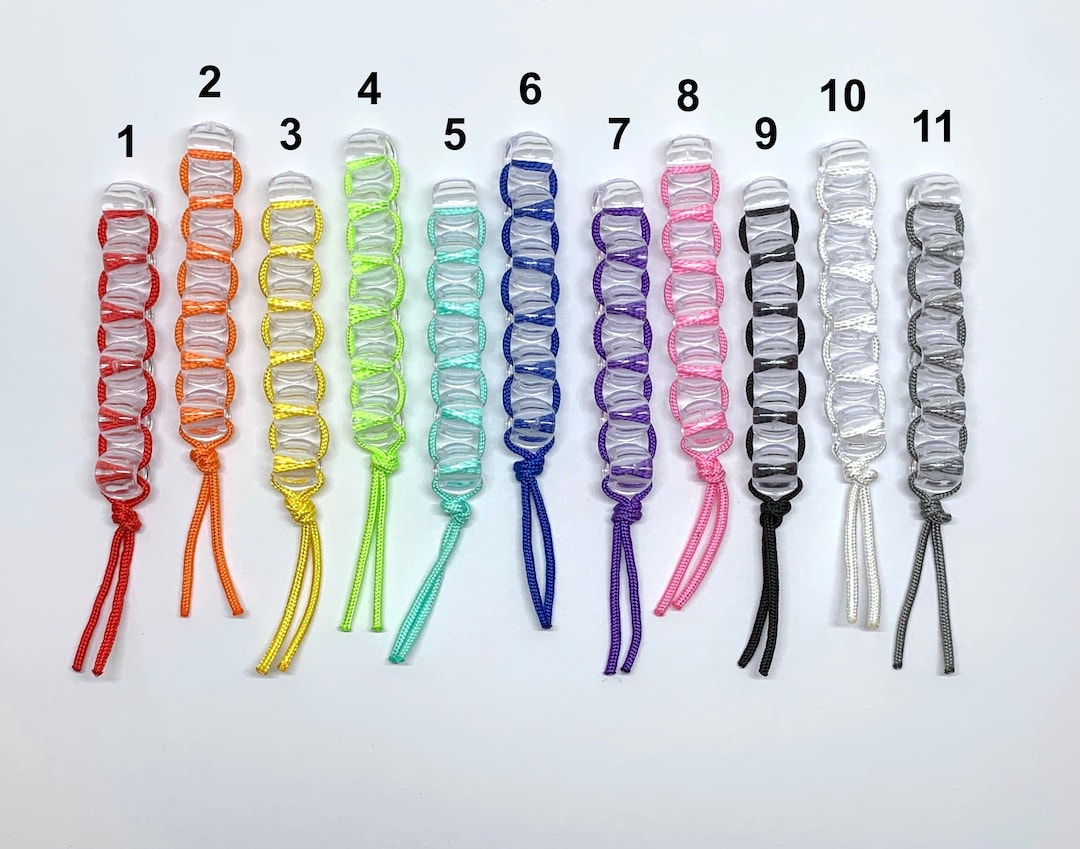 Clear Chunky Rolly Bead Squiggle - 11 Color Options - Stim Toy, Fidget ...