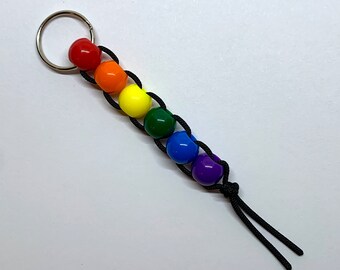 Orgullo LGBTQ+ / Chunky Rolly Bead Squiggle para estimular, inquietar, reducir la ansiedad - Juguete estimulador, Juguete Fidget