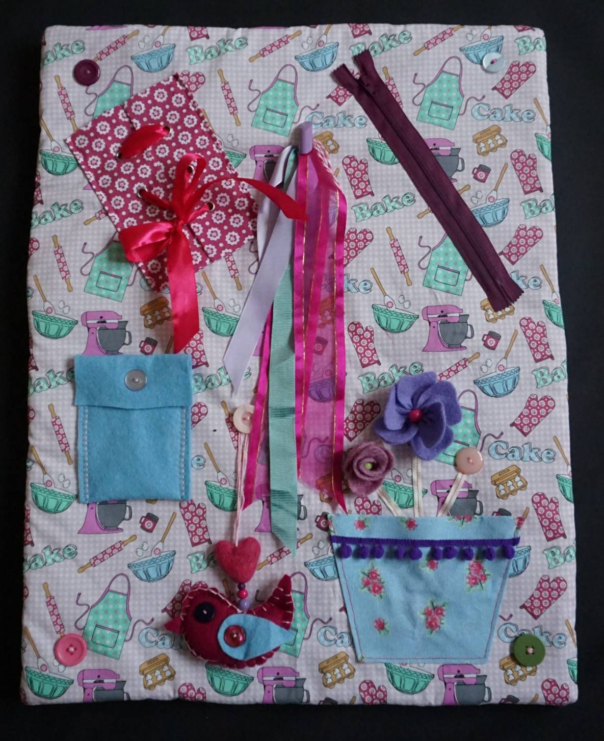 Dementia / Alzheimer's / Activity mat / Sensory activity / Etsy