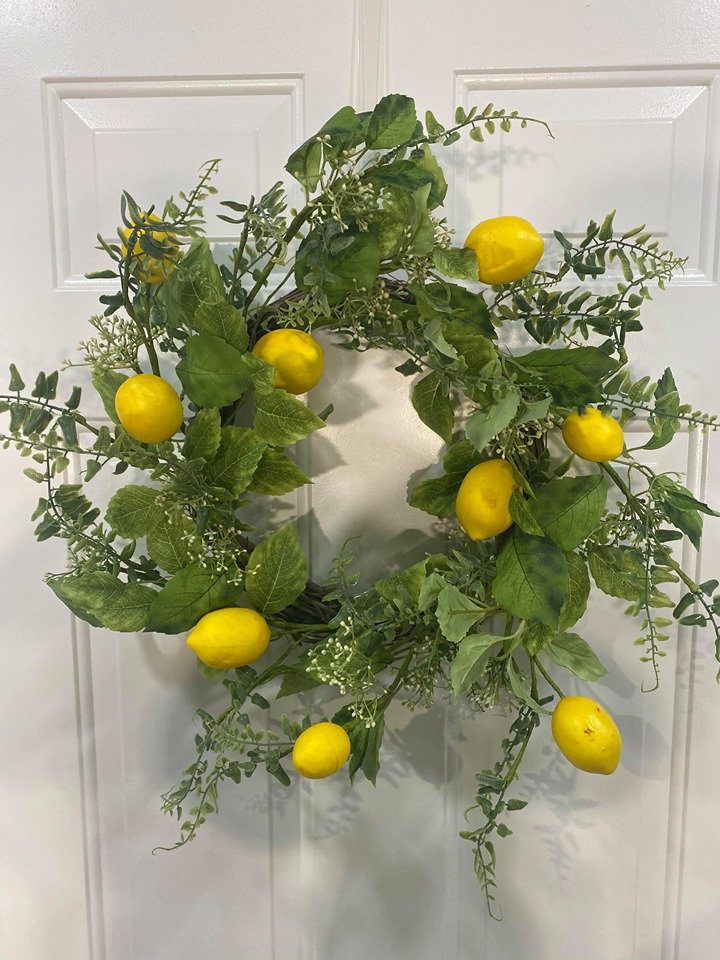 Lemon Wreath Best Seller Country Kitchen Wreath bless Your heart wreath Summer Wreath