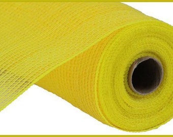 10.5"X10Yd Faux Jute/Pp Stripe Yellow RY831229