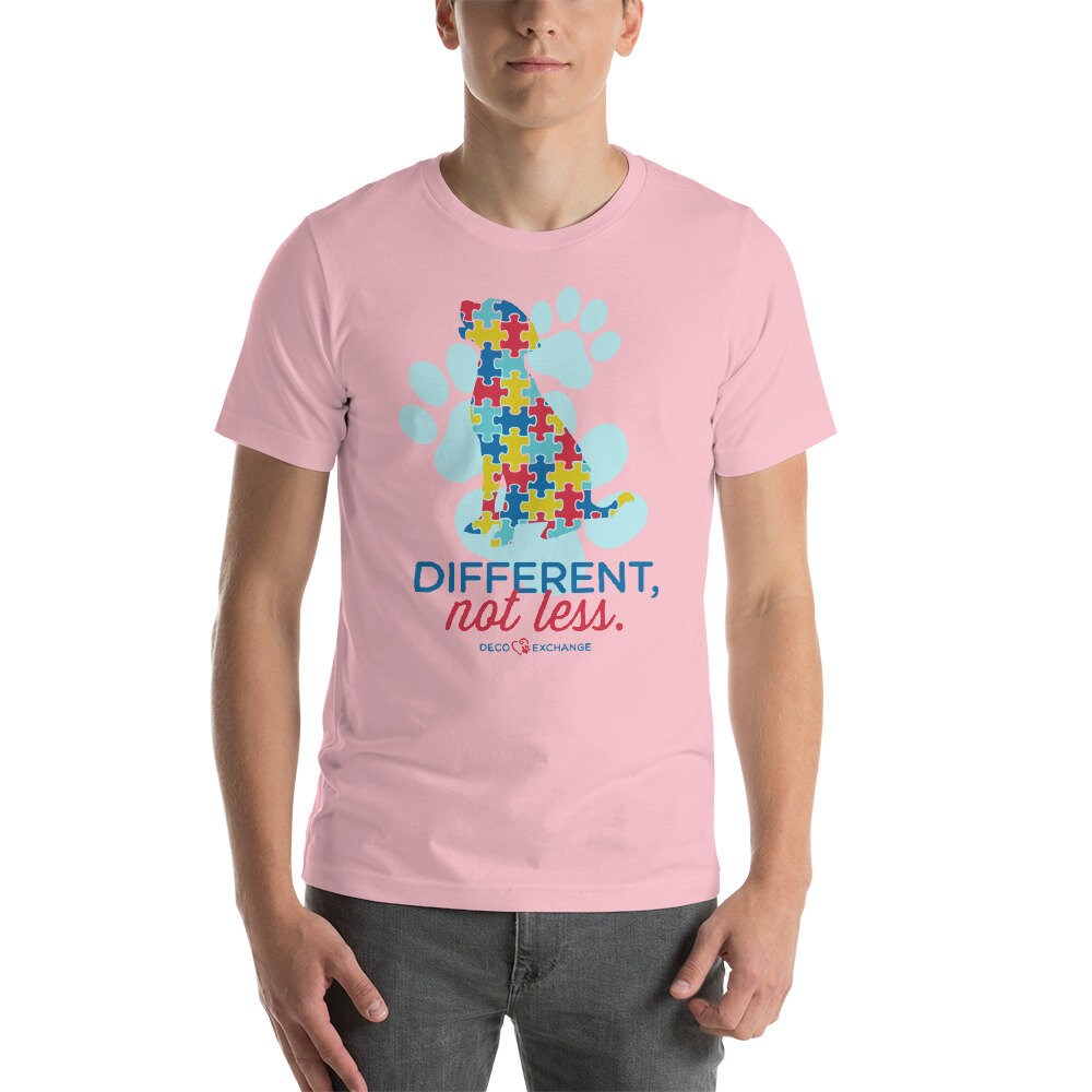 different not less autism shirt