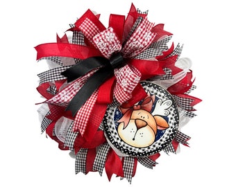 Christmas wreath, Merry Christmas Wreath, Christmas Decor, gift, Christmas Gift Idea, Christmas Candy Cane