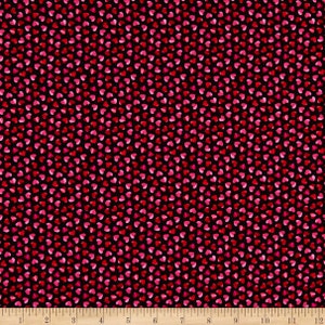 Hearts Cotton Fabric, Fabric by the Yard or Half Yard, Red Heart Fabric, Timeless Treasures Fabric, Valentine Fabric