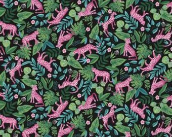 Leopard Fabric, Fabric by Yard, Half Yard, Cotton Fabric Leopard Fabric, Fabric by Yard, Half Yard, Cotton Fabric