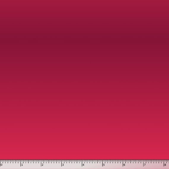 Red Ombre Cotton Fabric by Half Yard or Yard Reflections from | Etsy